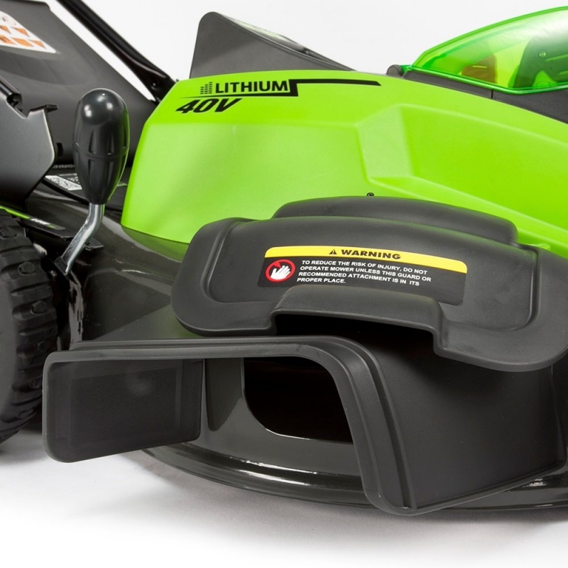 Greenworks 40 Volt Akku-Mäher G40LM45K2X