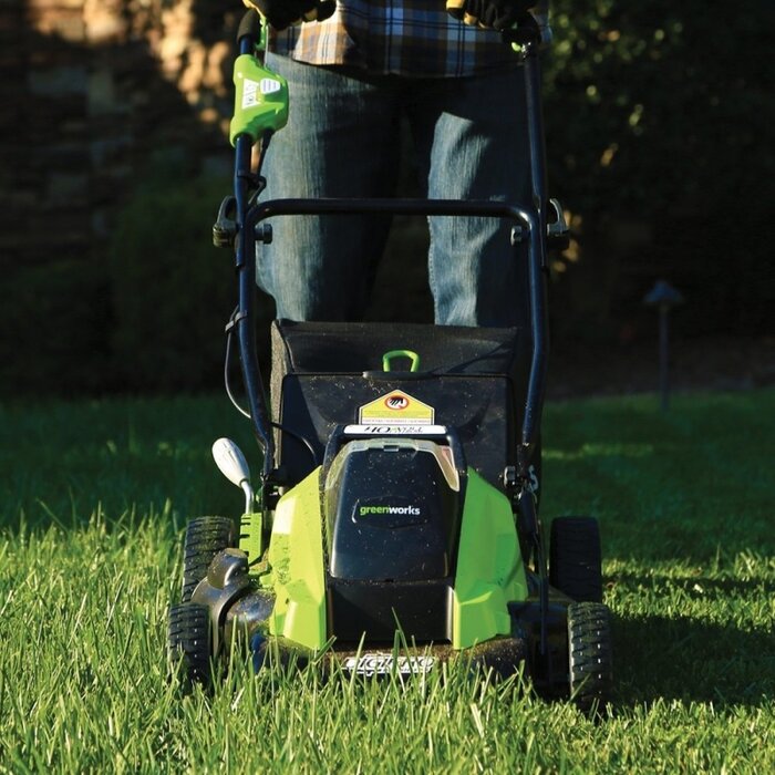 Greenworks 40 Volt Akku-Mäher GD40LM45