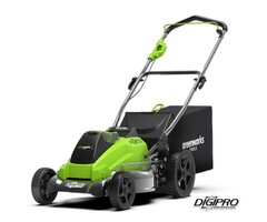 Greenworks 40 Volt Akku-Mäher GD40LM45