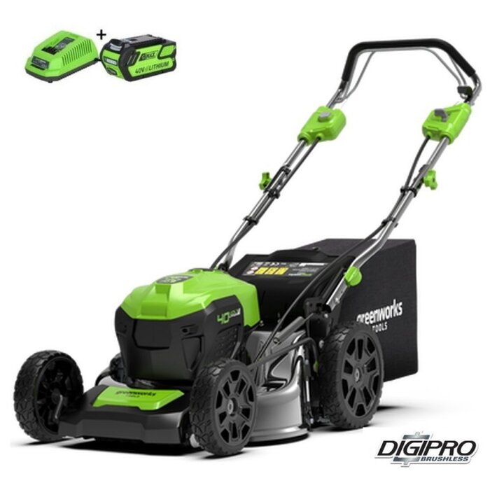 Greenworks 40 Volt cordless lawn mower GD40LM46SPK6