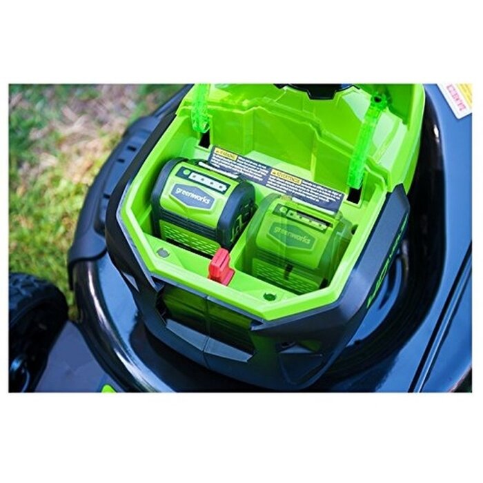 Greenworks 40 Volt accu grasmaaier GD40LM46SPK4-6