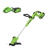 Greenworks 40 Volt Cordless Trimmer and Edge Cutter G40T5K4
