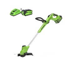 Greenworks 40 Volt Cordless Trimmer and Edge Cutter G40T5K4