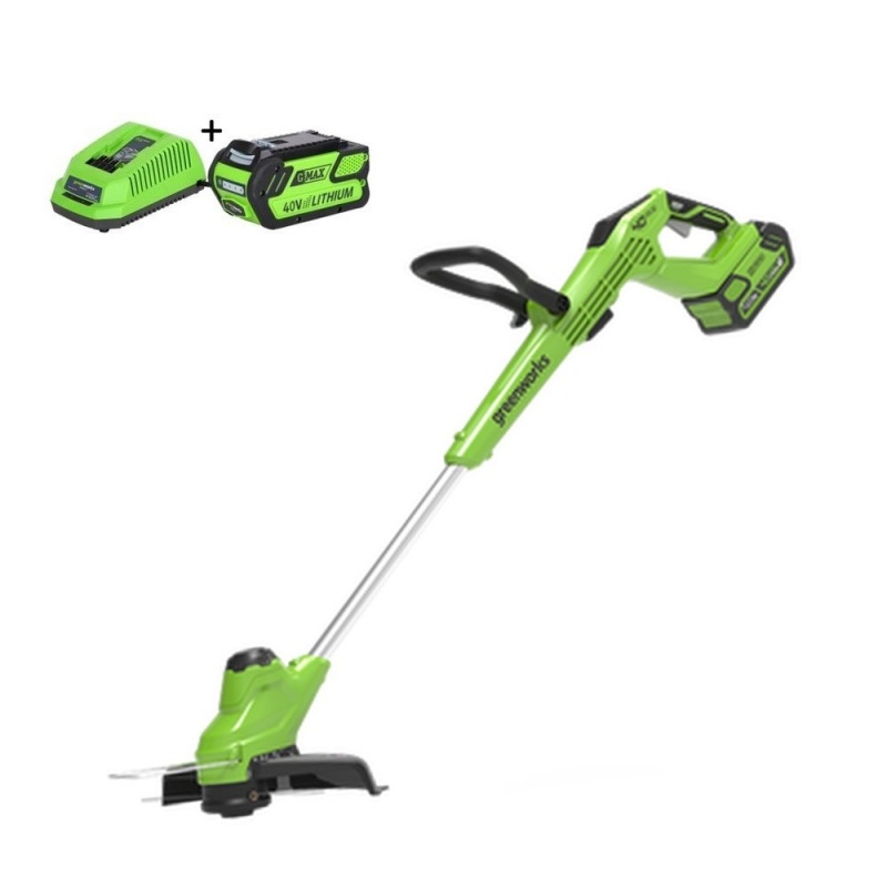 Greenworks 40 Volt Accu Trimmer en Kantensnijder G40T5K4