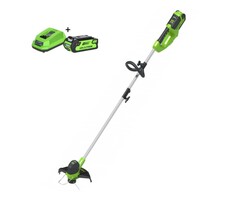 Greenworks 40 Volt Akku-Trimmer und Kantenschneider G40LTK2