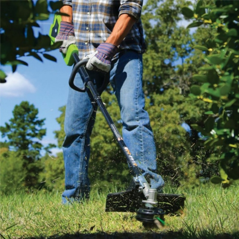 Greenworks 40 Volt Cordless Trimmer and Brushcutter GD40BCK2X