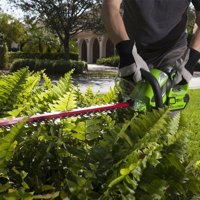 Greenworks 40 Volt Akku-Heckenschere G40HT61K2