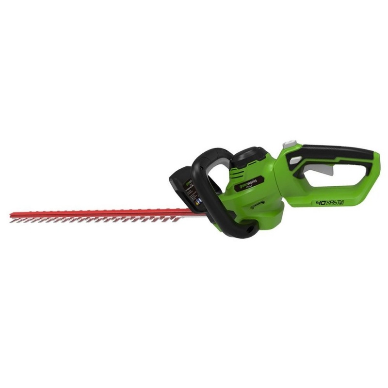 greenworks cordless hedge trimmer