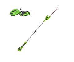 Greenworks 40 Volt Akku-Heckenschere Langstrecken-G40PHAK2