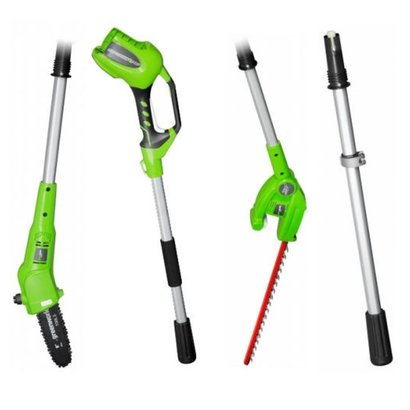 Greenworks 40 Volt Accu Takkenzaag-Heggenschaar G40PSH