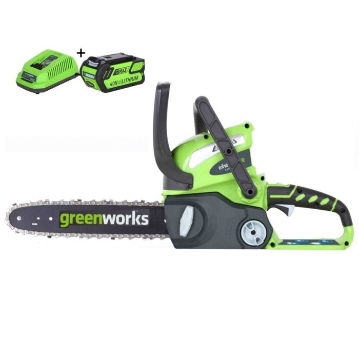 Greenworks 40 Volt Cordless Chainsaw G40CS30K2
