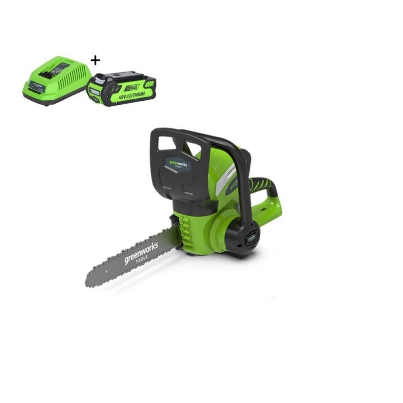 Greenworks 40 Volt Accu Kettingzaag G40CS30K2