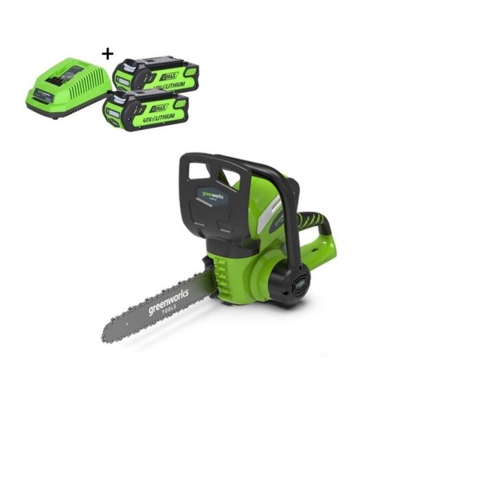 Greenworks 40 Volt Cordless Chainsaw G40CS30K2X