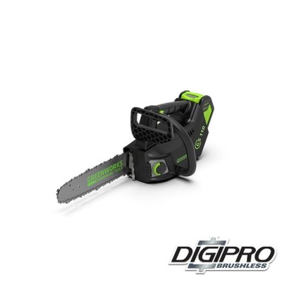 Greenworks 40 Volt Akku GD40TCS Kettensäge mit oberem Griff