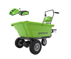 Greenworks 40 Volt Cordless Wheelbarrow G40GCK2