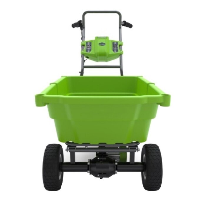 Greenworks 40 Volt Cordless Wheelbarrow G40GCK4