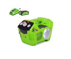 Greenworks 40 Volt Battery Compressor G40ACK 2