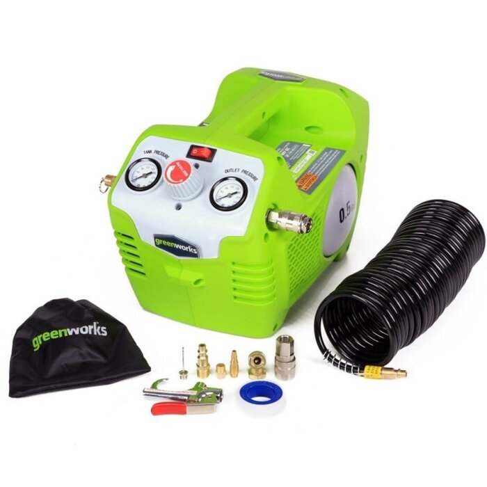 Greenworks 40 Volt Battery Compressor G40ACK 4