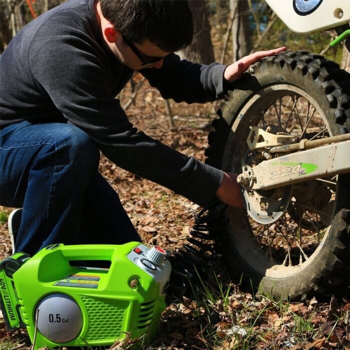 Greenworks 40 Volt Accu Compressor G40ACK4