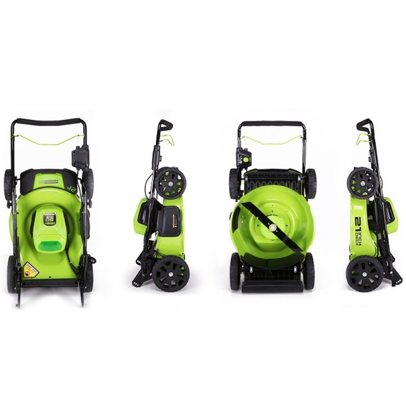 Greenworks 60 Volt accu grasmaaier GD60LM46HP