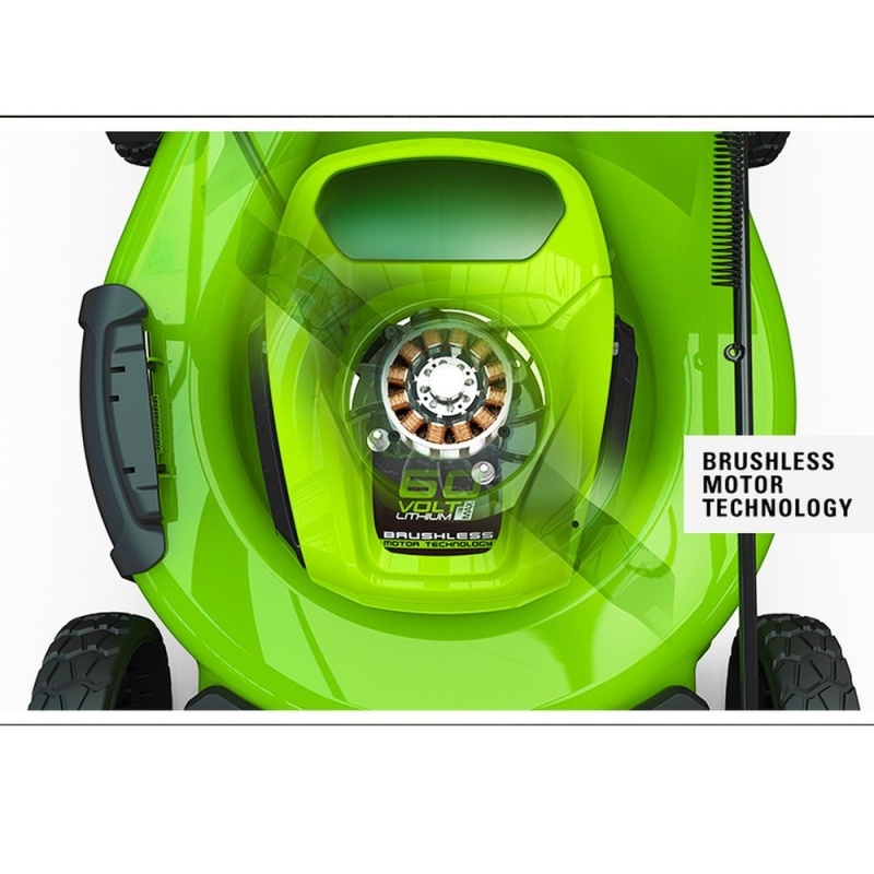 Greenworks 60 Volt cordless lawn mower GD60LM46SPK4
