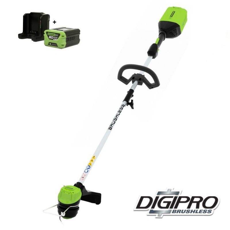 Greenworks 60 Volt Cordless Trimmer GD60LTK2