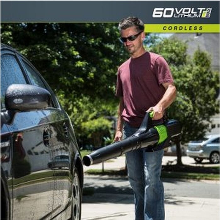 Greenworks 60 Volt cordless blower GD60AB