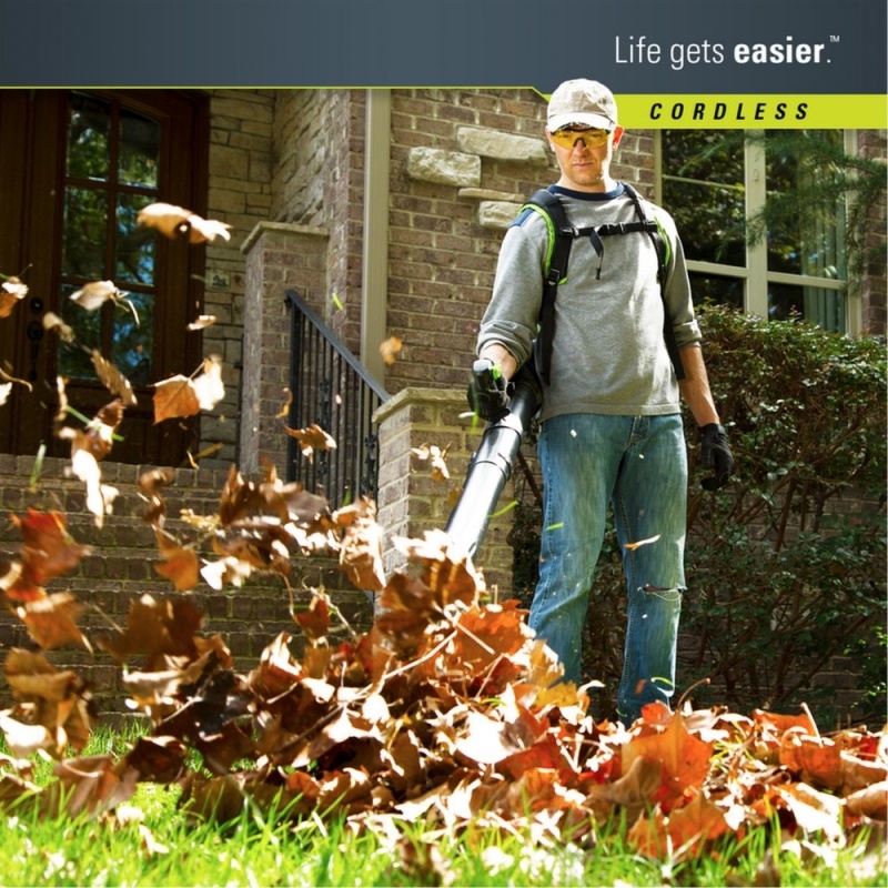 Greenworks 60 Volt cordless blower GD60BPBK4