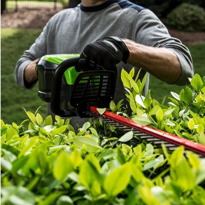 Greenworks 60 Volt Akku-Heckenschere GD60HTK4