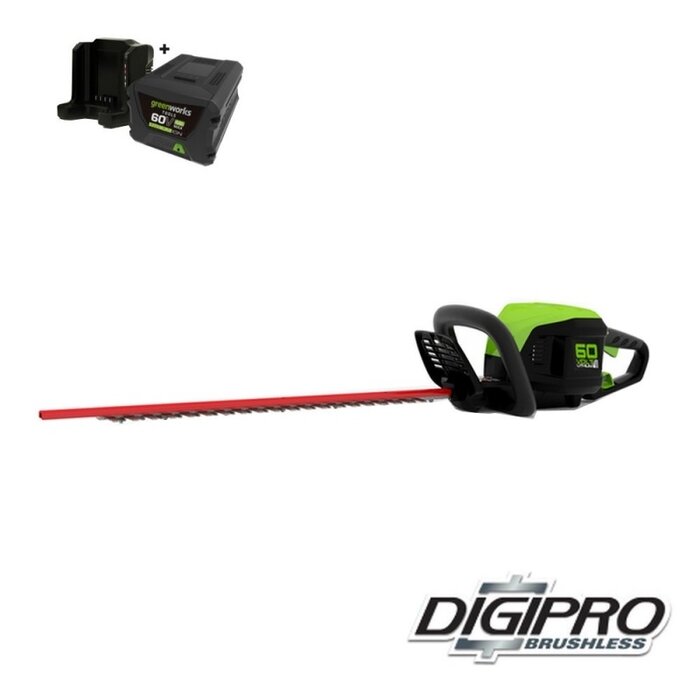 Greenworks 60 Volt cordless hedge trimmer GD60HTK4