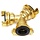 Coupling Geka three-way piece brass