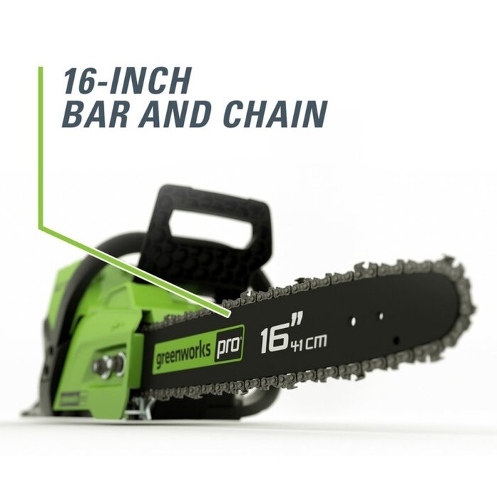 Greenworks 60 Volt accu kettingzaag GD60CS40K4 incl accu en lader