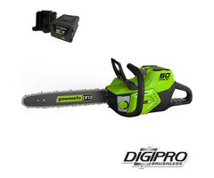 Greenworks 60 Volt cordless chainsaw GD60CS40K4