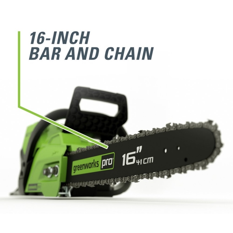 Greenworks 60 Volt accu kettingzaag GD60CS40K2X incl accu en lader