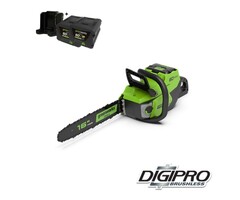 Greenworks 60 Volt cordless chainsaw GD60CS40K2X