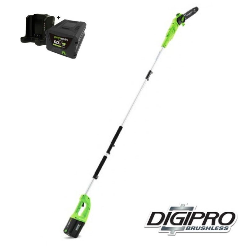 Greenworks 60 Volt Akku-Abzweigsäge GD60PSK4