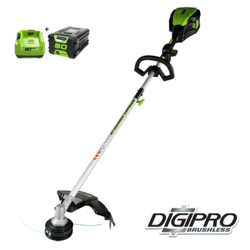 Greenworks 80 Volt Akku-Trimmer GD80BCK2