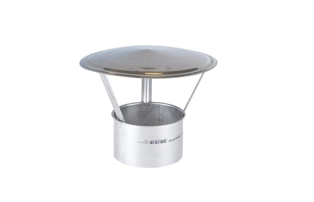 Master Climate Solutions MASTER EDELSTAHL ENDKAPPE KAMIN O200MM