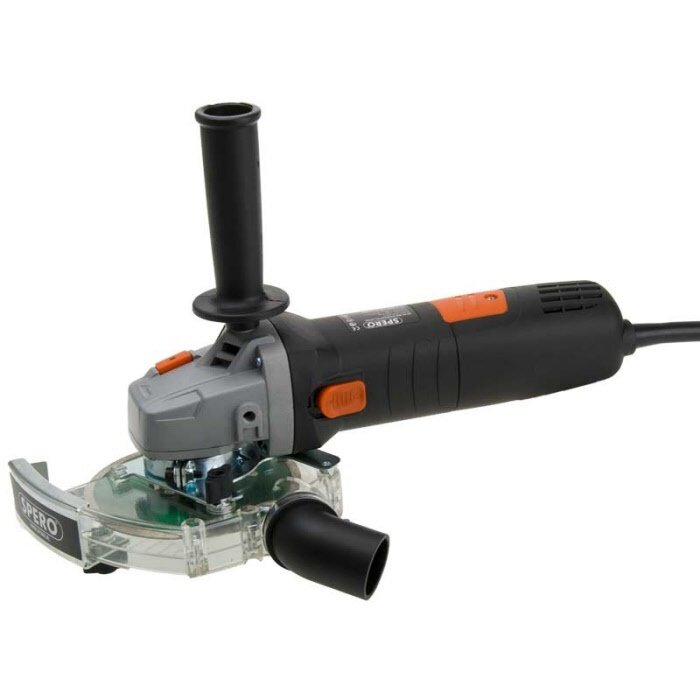 Spero tools Spero 125mm Angle Tile Grinder 1400 Watt + dust cover & 1mm tile diamond disc