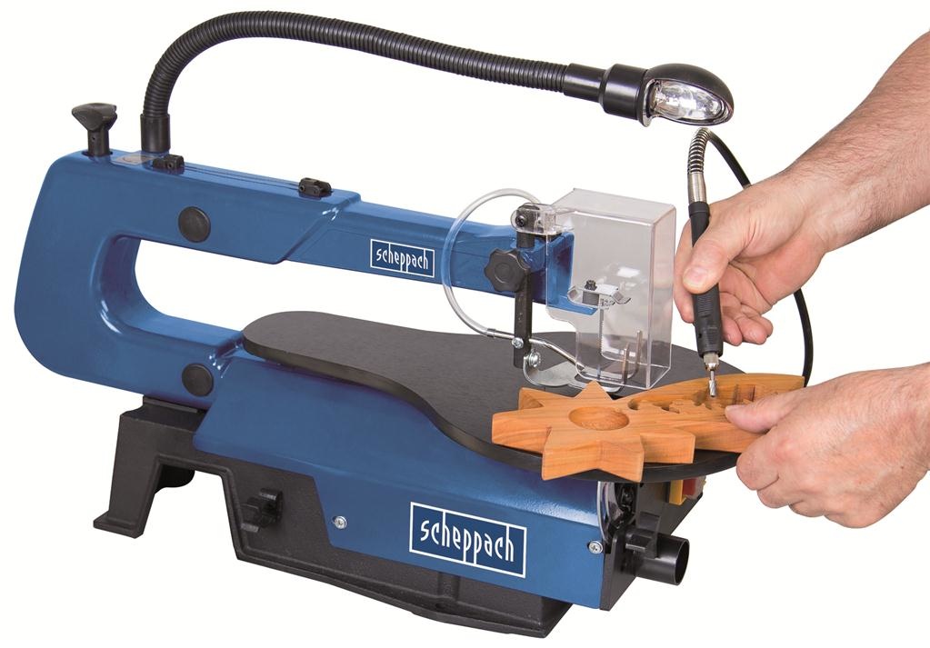 Scheppach SCHEPPACH DECO-FLEX, 16 "STATIONÄRE JIG-SÄGE