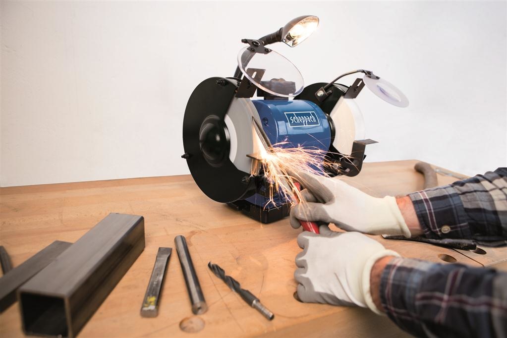 Scheppach SCHEPPACH DUBBELE SLIJPMACHINE 8" BG200AL