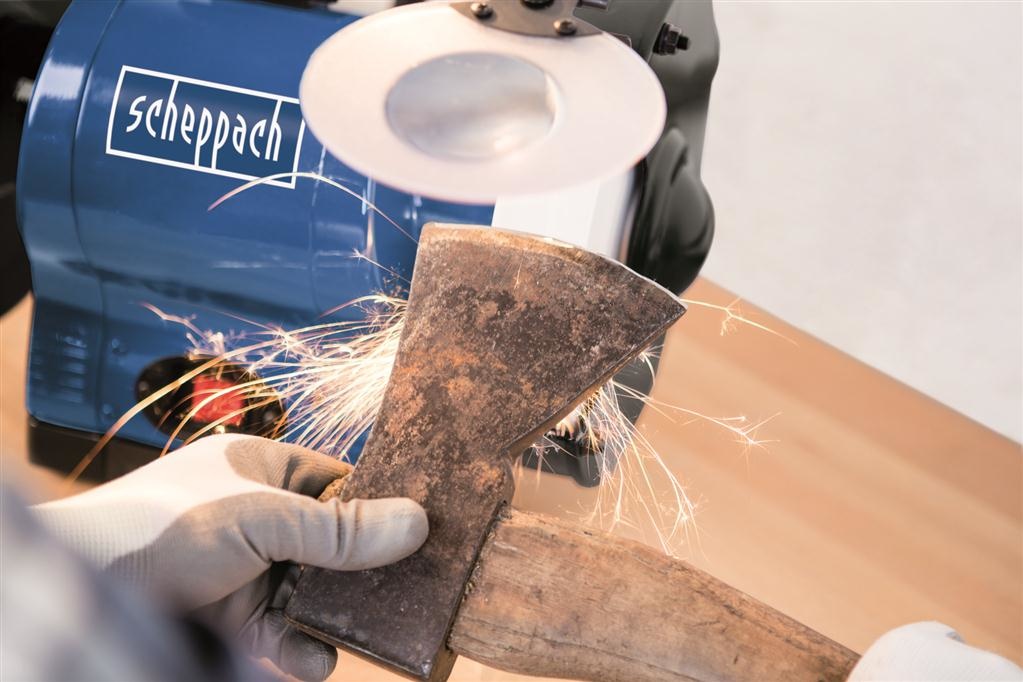 Scheppach SCHEPPACH DUBBELE SLIJPMACHINE 8" BG200AL