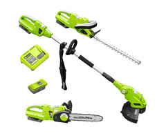 Zipper Machines Austria zipper ZI-GPS40V BATTERY Garden Care Set 40 Volt BATTERY