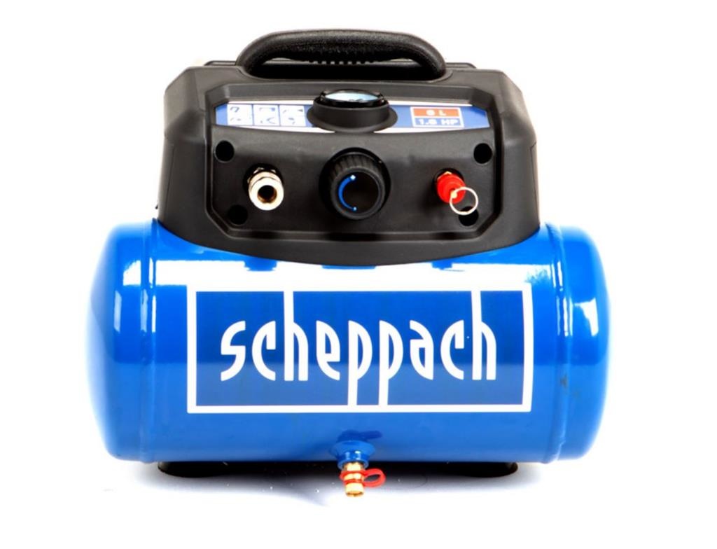 Scheppach SCHEPPACH 6 L COMPRESSOR HC06 WITH ACCESSORIES