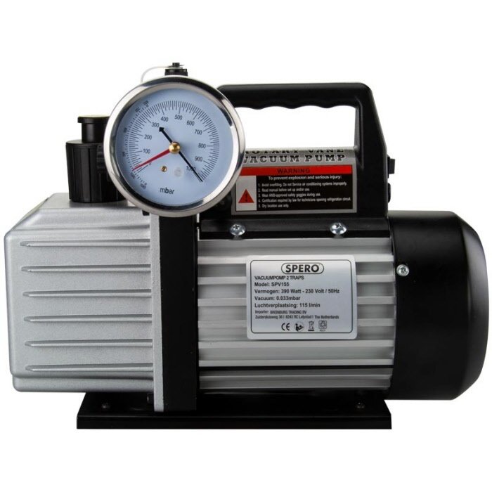 Spero tools Spero 155Ltr - 390Watt -2 traps vacuümpomp