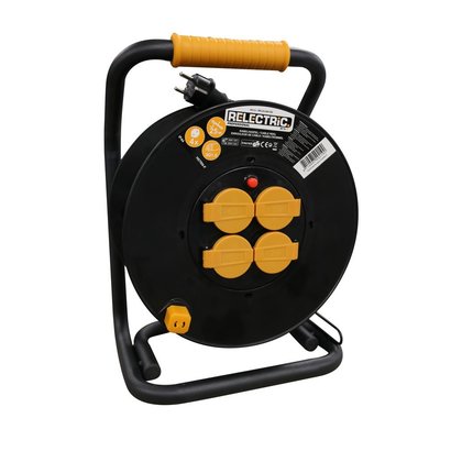 RELECTRIC RELECTRIC PRO CABLE REEL 25 MTR IP44 3X1.5MM