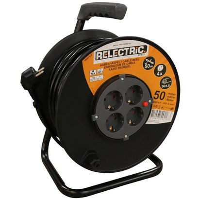 RELECTRIC RELECTRIC KABELHASPEL 50 MTR 3X1,5MM