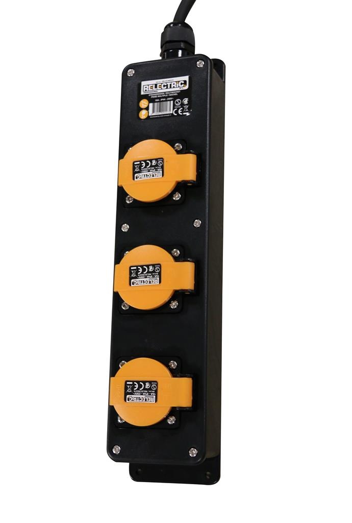 RELECTRIC RELECTRIC PRO PLUG BOX 5 MTR 3-WEGE 3X1,5 MM