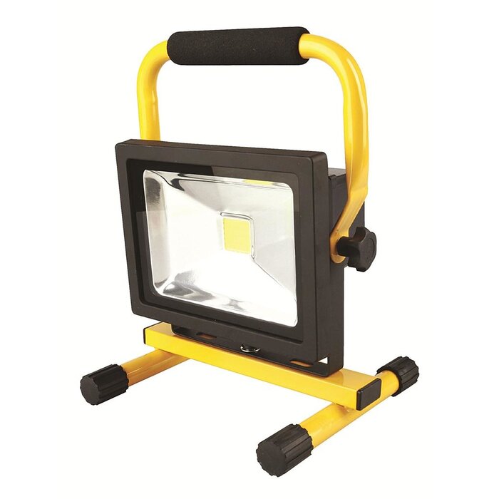 RELED RELED WERKLAMP OPLAADBAAR/DRAADL 20W 1200LM IP65