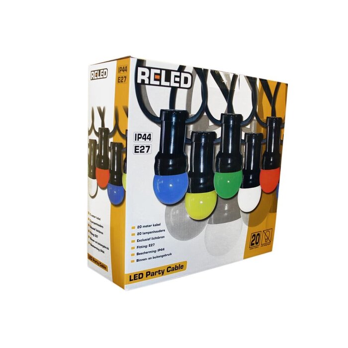 RELED RELED CORD 20M WITH 20 FITTINGS, IP44